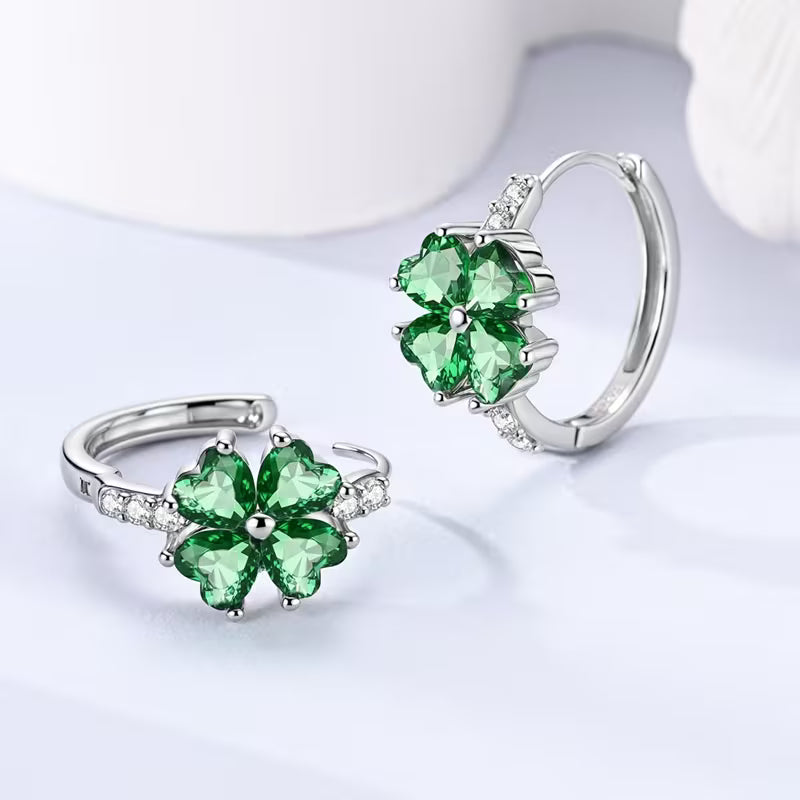 Kolczyki Clover | Srebro 925