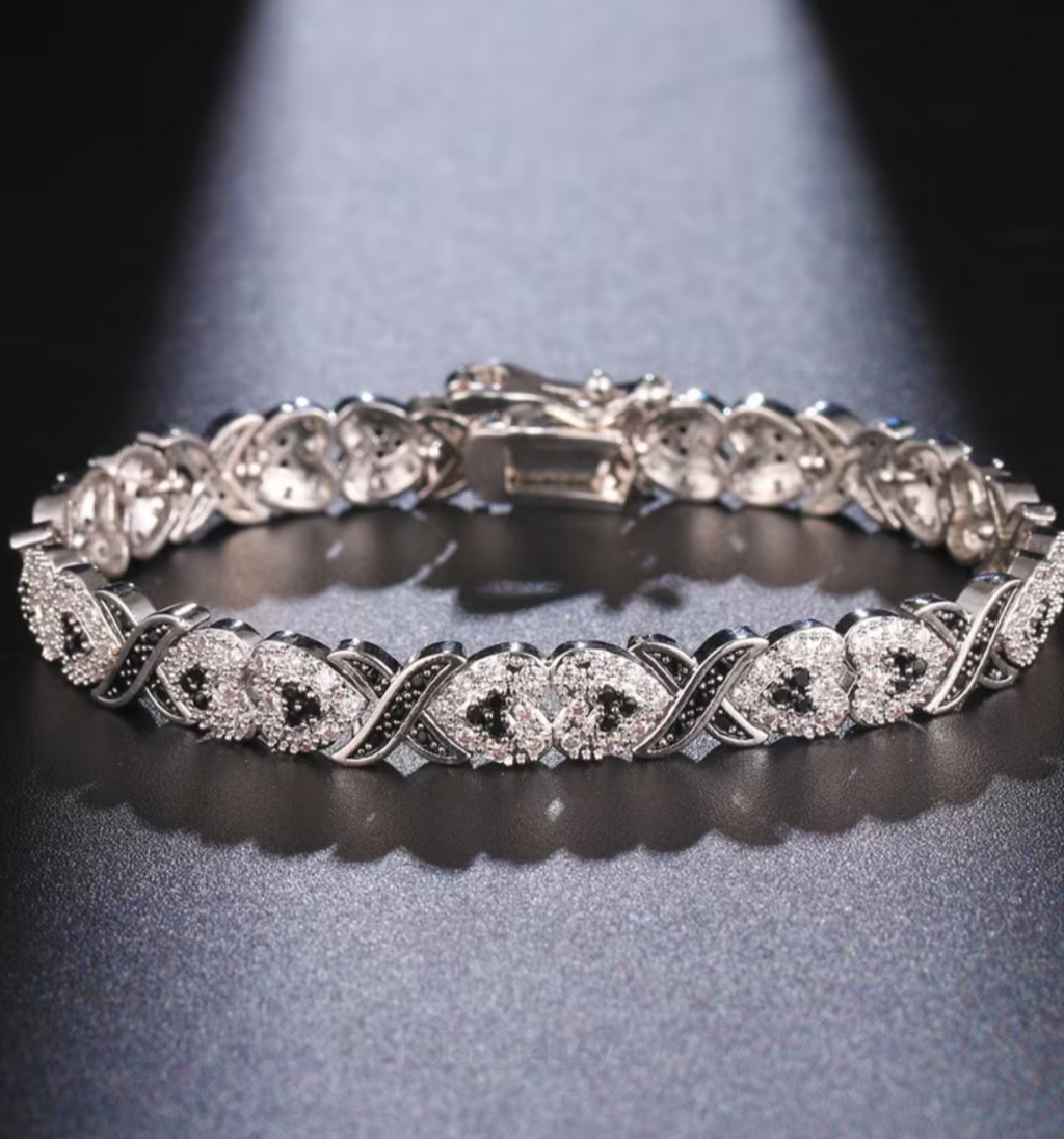 Bransoletka Premium Infinity | Srebro 925