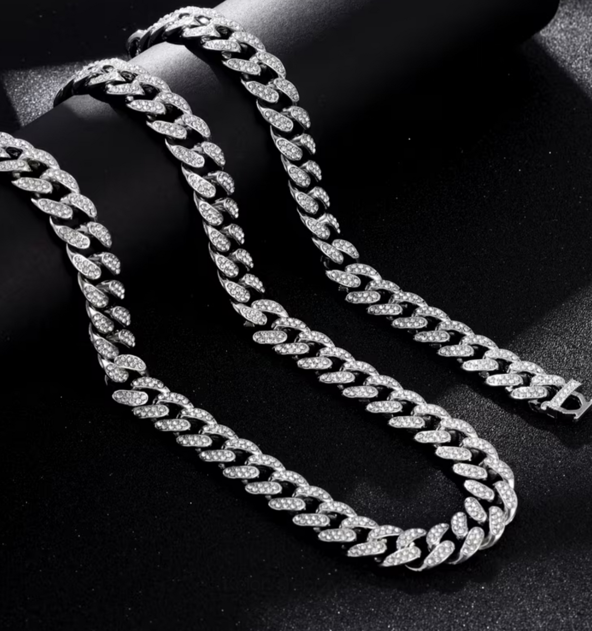 GRUBY KUBAŃSKI CHAIN 925 |  NASZYJNIK + BRANSOLETKA